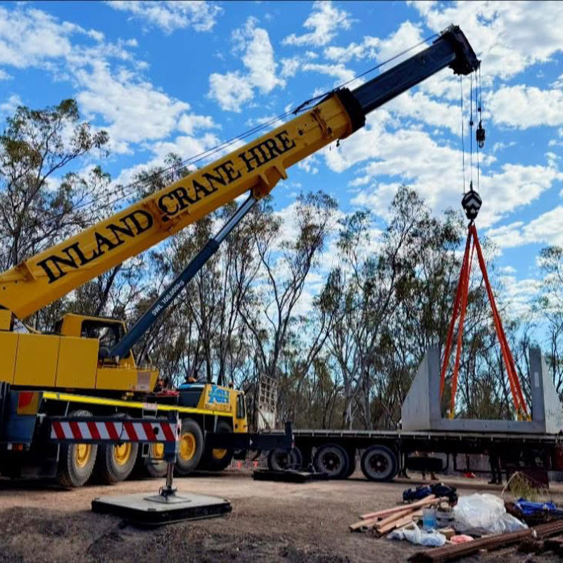 Crane hire project photo